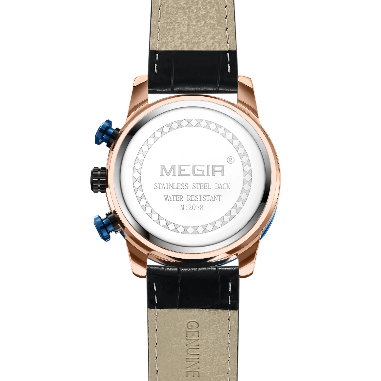 

MEGIR Fashion Creative Chronograph Sport Watch Men Watch Complete Calendar Waterproof Men's Watch Reloj Hombre Montre Homme