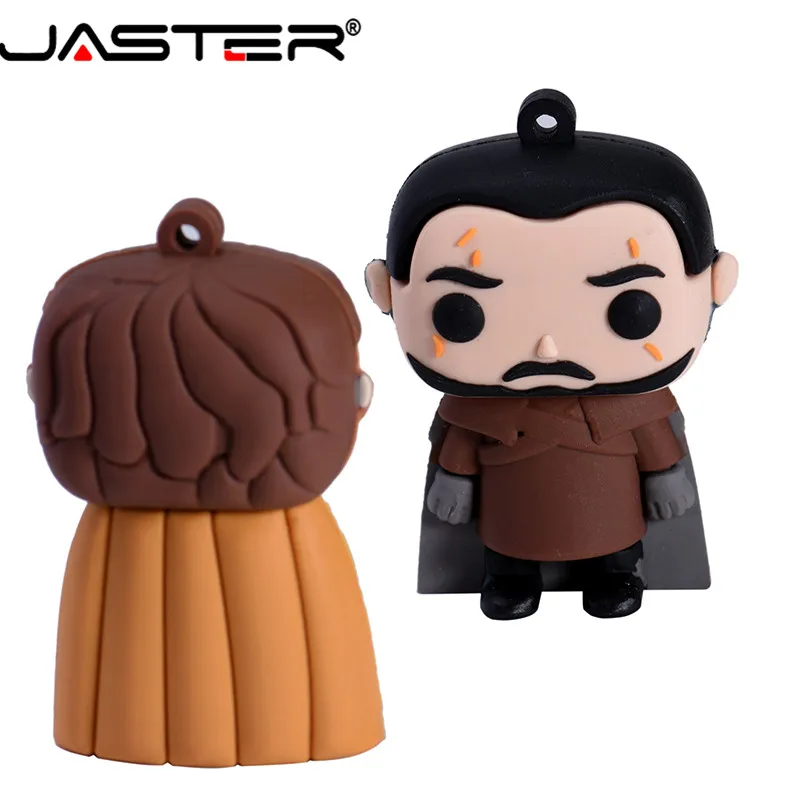 JASTER мультфильм USB 2,0 правильная игра серия флеш-накопитель Yaoh Danielis Tilion Jon Snow ручка-накопитель 4 ГБ 16 ГБ 32 ГБ 64 ГБ Флешка U диск