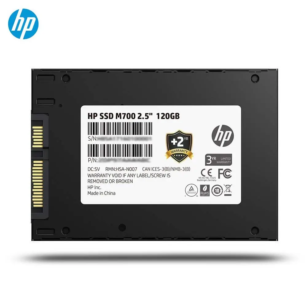SSD-накопитель HP 120 ГБ SATAIII 2 5 &quotM700 Planar MLC NAND Внутренний твердотельный накопитель