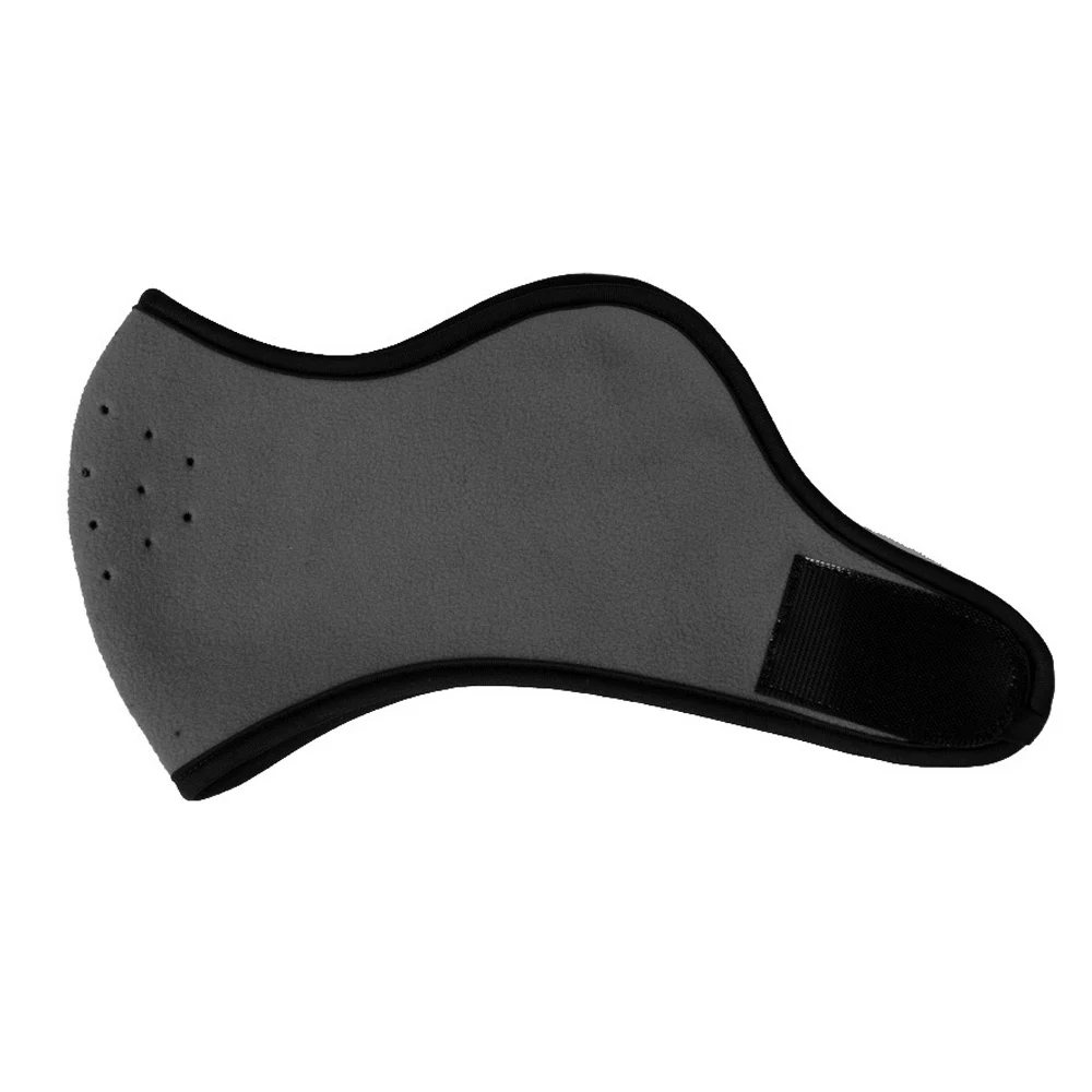 Пылезащитная флисовая маска для ушей мужчин и женщин на шею теплая полумаска