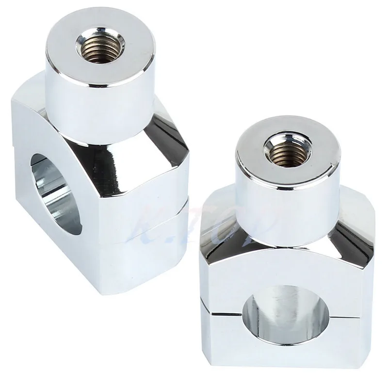 Мотоцикл 1 &quot25 мм хромированный руль короткий стояк зажим подходит для Honda Shadow VLX