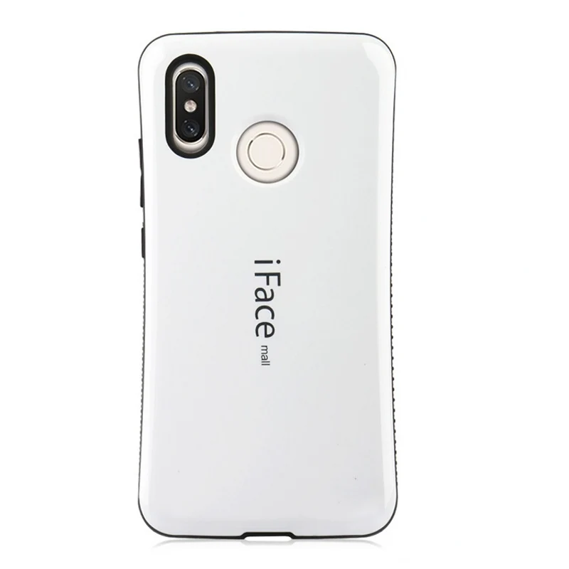 Противоударный чехол для Xiaomi mi 8 9 mi 8 чехол Iface Mall полная Защита Пластиковый Противоскользящий силиконовый чехол для Xiaomi mi 9 mi 9 чехол - Цвет: White