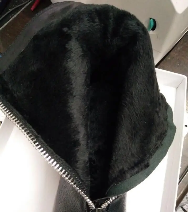 Add cotton keep warm Women Boots Female Leather Ankle High Heels Fashion Black Shoes Chelsea Winter | Обувь