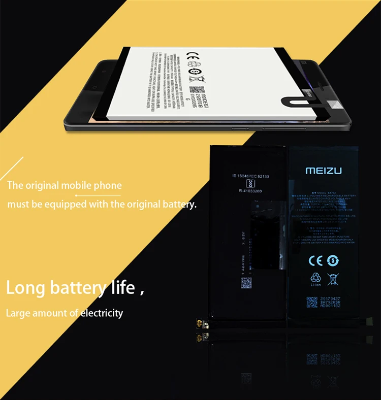 Meizu 3000 мАч BA792 Новая батарея для Meizu Pro 7 M792Q M792C телефон высокое качество+ номер отслеживания