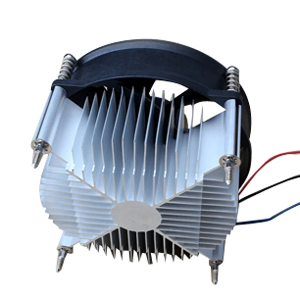 3 Pin DC 12V охлаждающий кулер для процессора ПК ультра тихий вентилятор Intel LGA775