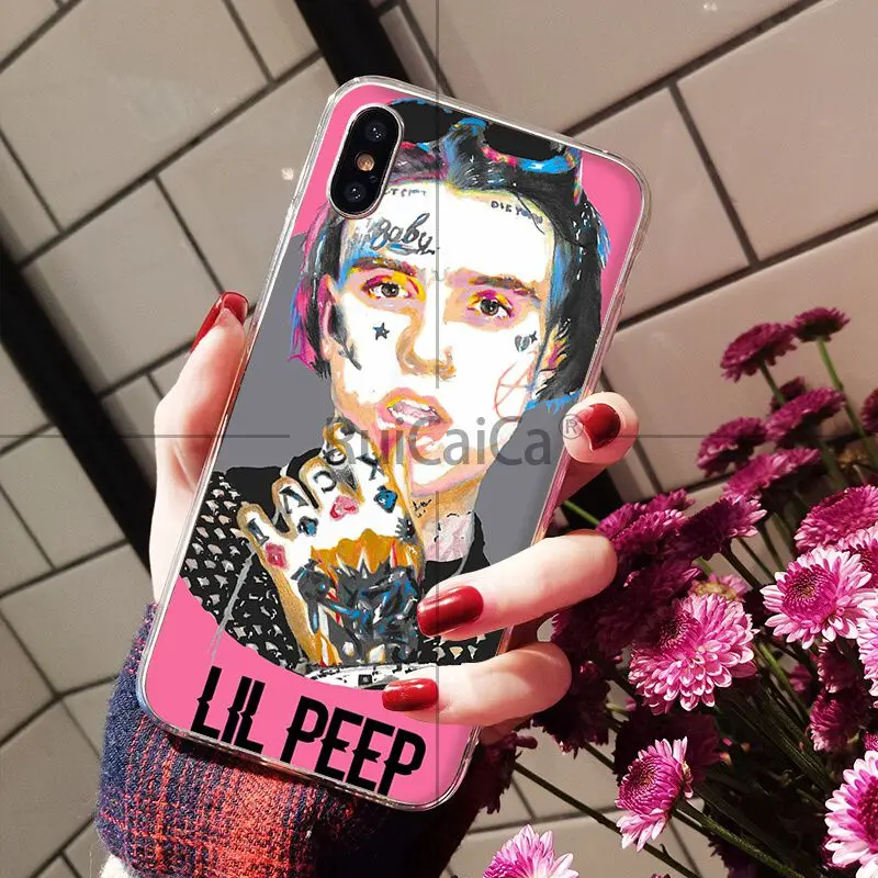 Ruicaica Lil Peep Роскошный Уникальный Дизайн чехол для телефона Apple iPhone 8 7 6 6S Plus X XS MAX 5 5S SE XR Чехлы для мобильных телефонов