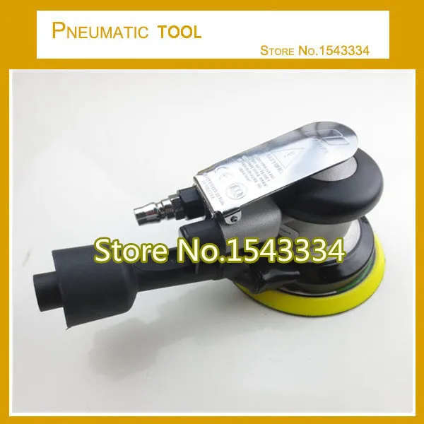 Бесплатная доставка 5 &quotпневматическая шлифовальная машина с вакуумным