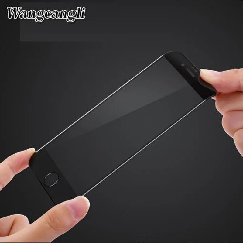 Wangcangli 3D Защита экрана для iPhone 7 8 Стекло красное полное покрытие закаленное стекло