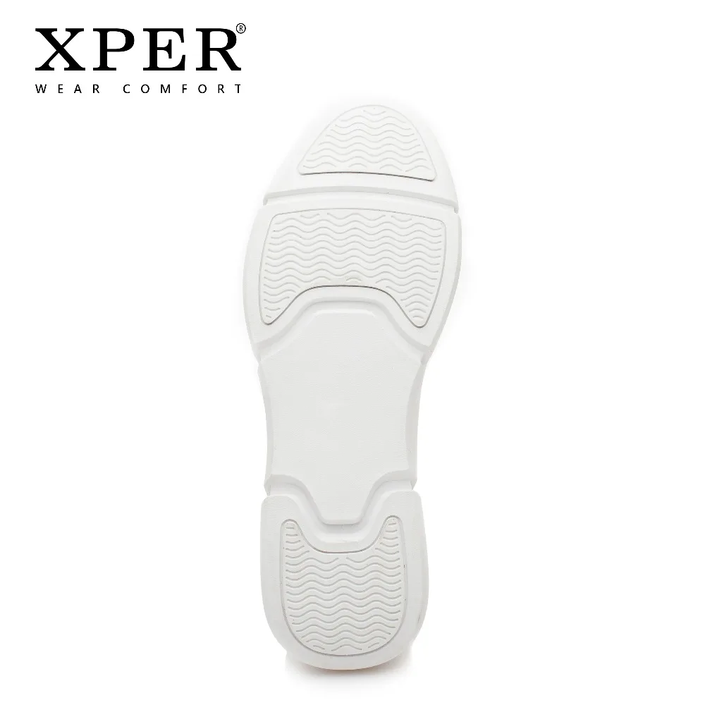 XPER Brand Sneakers Men Non-Leather Casual Shoes Fashion White Footwear Male Leisure Walking Wear Comfort #XHY51710WI | Обувь