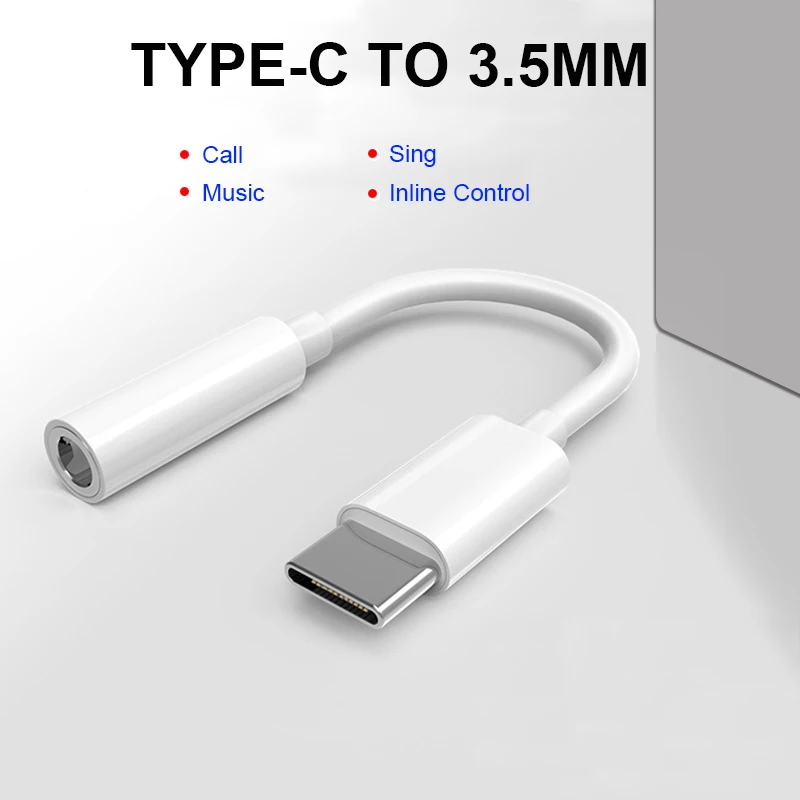 Адаптер для наушников type C 3 5 Jack Xiaomi 6 6x8 Mix2 2 S USB до мм AUX кабель конвертер huawei P20 mate 10