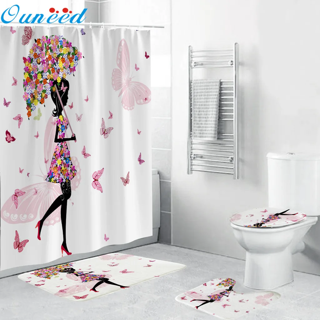 Ouneed красота Прохладный Девушки Водонепроницаемый Ванная комната душевой