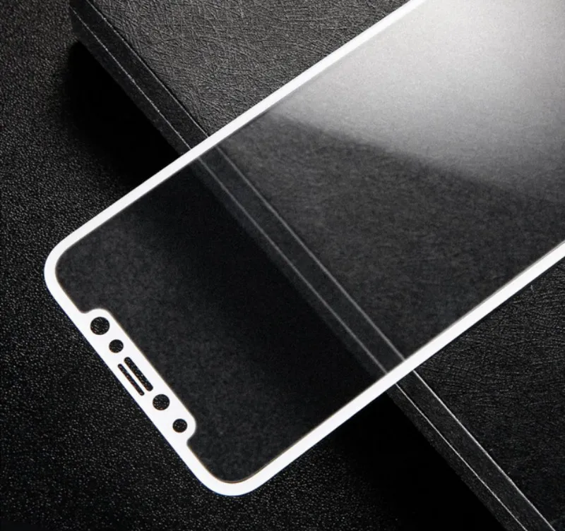 Закаленное стекло baseus для iPhone X, защитная ультратонкая 3D Защитная пленка с боковым краем 9H для iPhone 10
