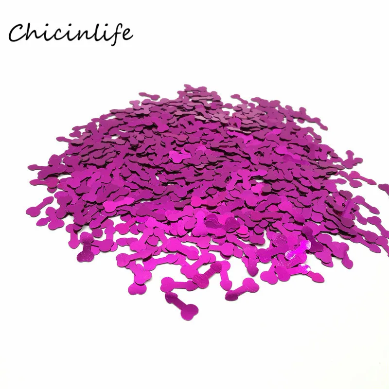 Chicinlife 1 мешок сверкающие блестящие вечерние украшения для стола|Флажки вымпелы и