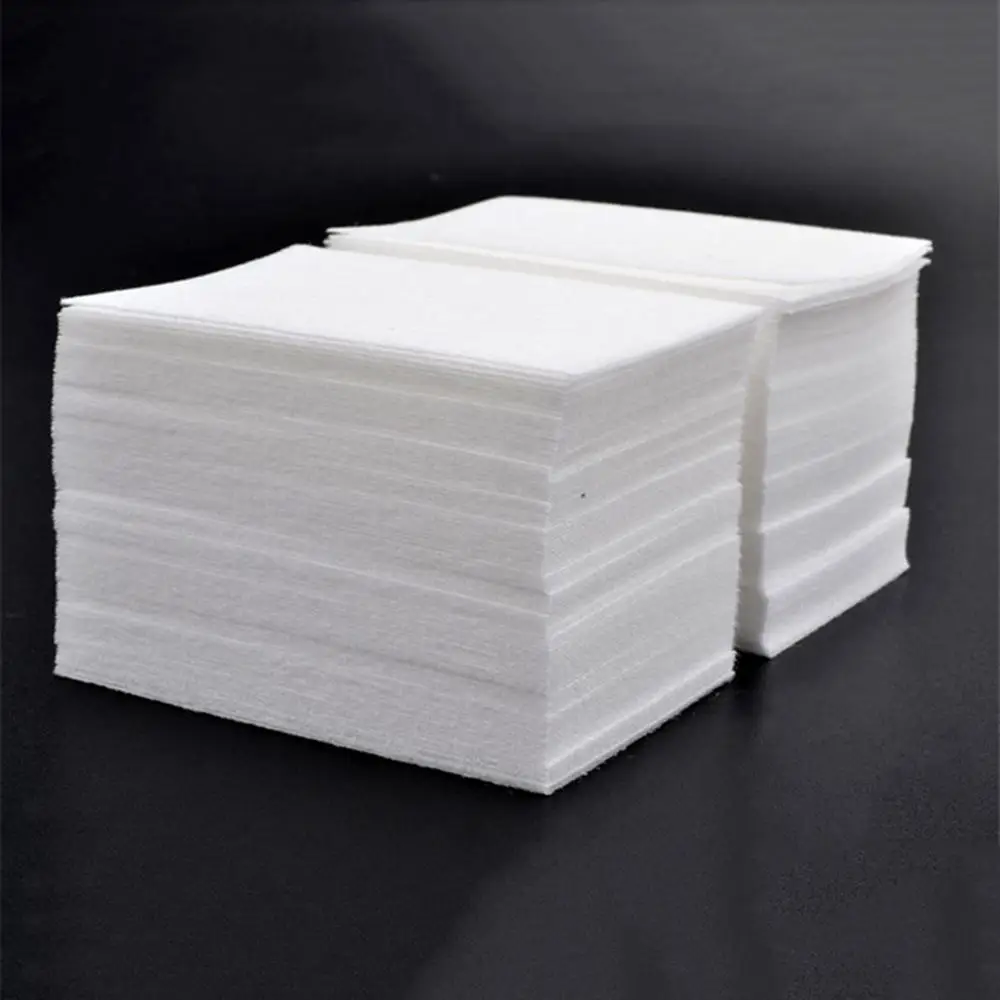 1 мешок безворсовые салфетки для маникюра жидкость удаления лака ногтей толстые