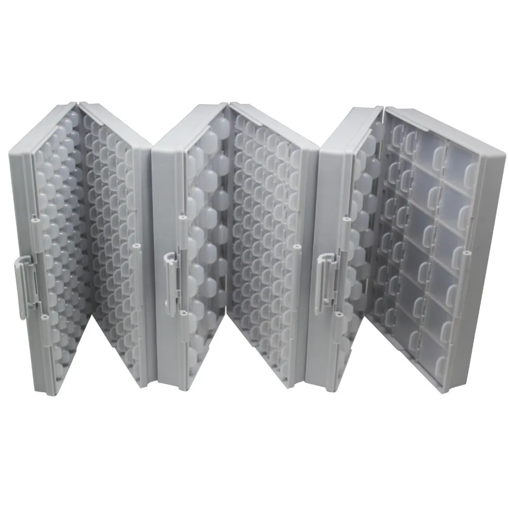 AideTek Электроника smd ящики и Органайзеры для хранения SMD резистор SMT корпус конденсатора пластмассовый ящик для инструментов whit box BOXALLCOM3