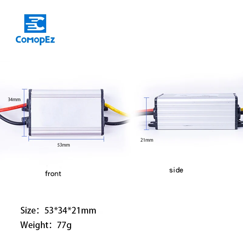 Понижающий преобразователь постоянного тока 12 В с 20-60 до 1 А 2 3 регулятор