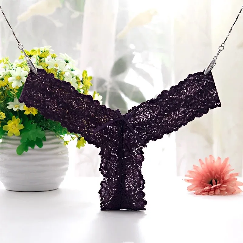 Новое поступление кружевные сексуальные стринги женские с низкой посадкой