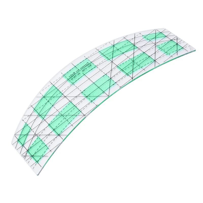 Линейка Для стеганого одеяла 3 шт. не скользящая дугообразная в форме сердца