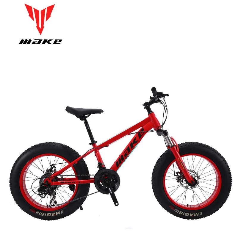 Make стальную рамку Fatbike 20 колесо 24 скорости SHIMANO|Велосипеды| |
