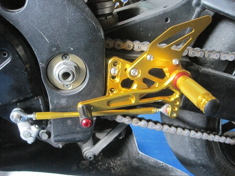 KEMiMOTO для Suzuki GSX-R1000 GSXR1000 GSXR 1000 K5 K6 2005 2006 с ЧПУ Регулируемые задние комплекты Rearset подставка для ног подножки