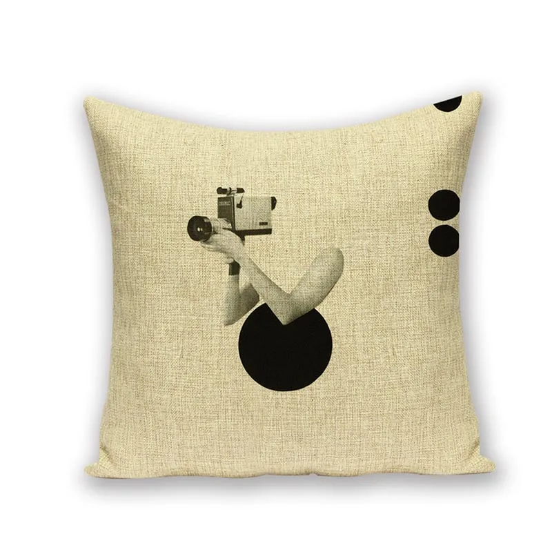 Чехол для подушки с перьями Льняные Декоративные наволочки подушек в стиле