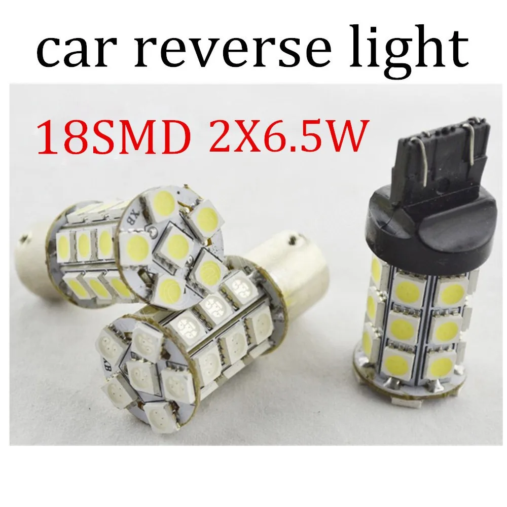 Светодиодный стоп-сигнал поворота, 2 шт., 18 SMD 1157 BA15S BAU15S BAY15 6,5 Вт 5050, 12 В