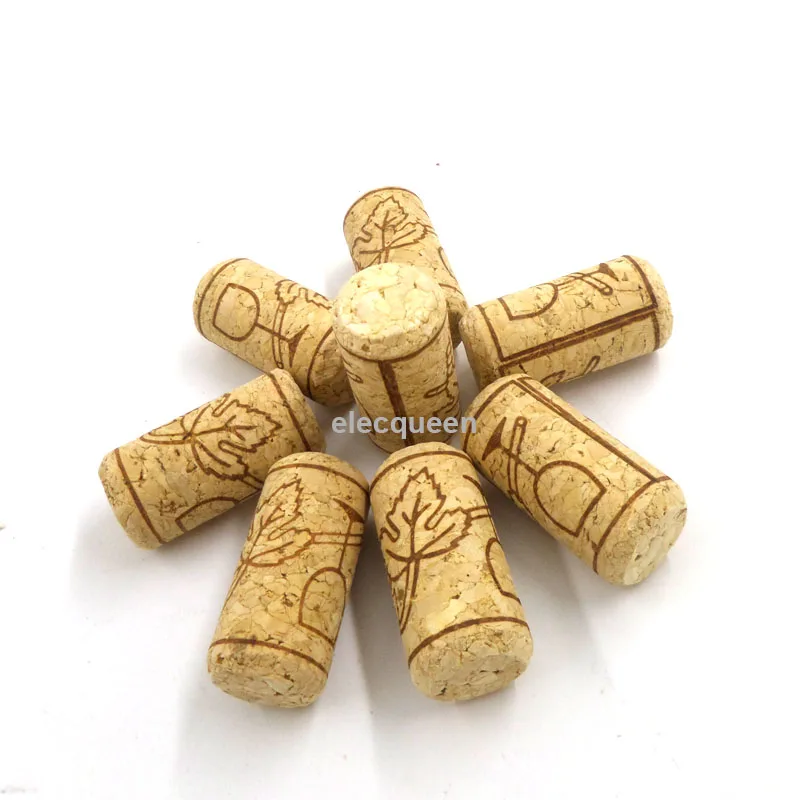 100 pcs/lot 20*40mm Convenient Unused Straight Natural Stopper Round Cork Plugs Wine Corks | Дом и сад