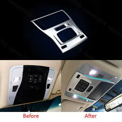 

Подходит для Toyota Alphard 2015-2017 внутренсветильник передняя лампа для чтения рамка Крышка отделка