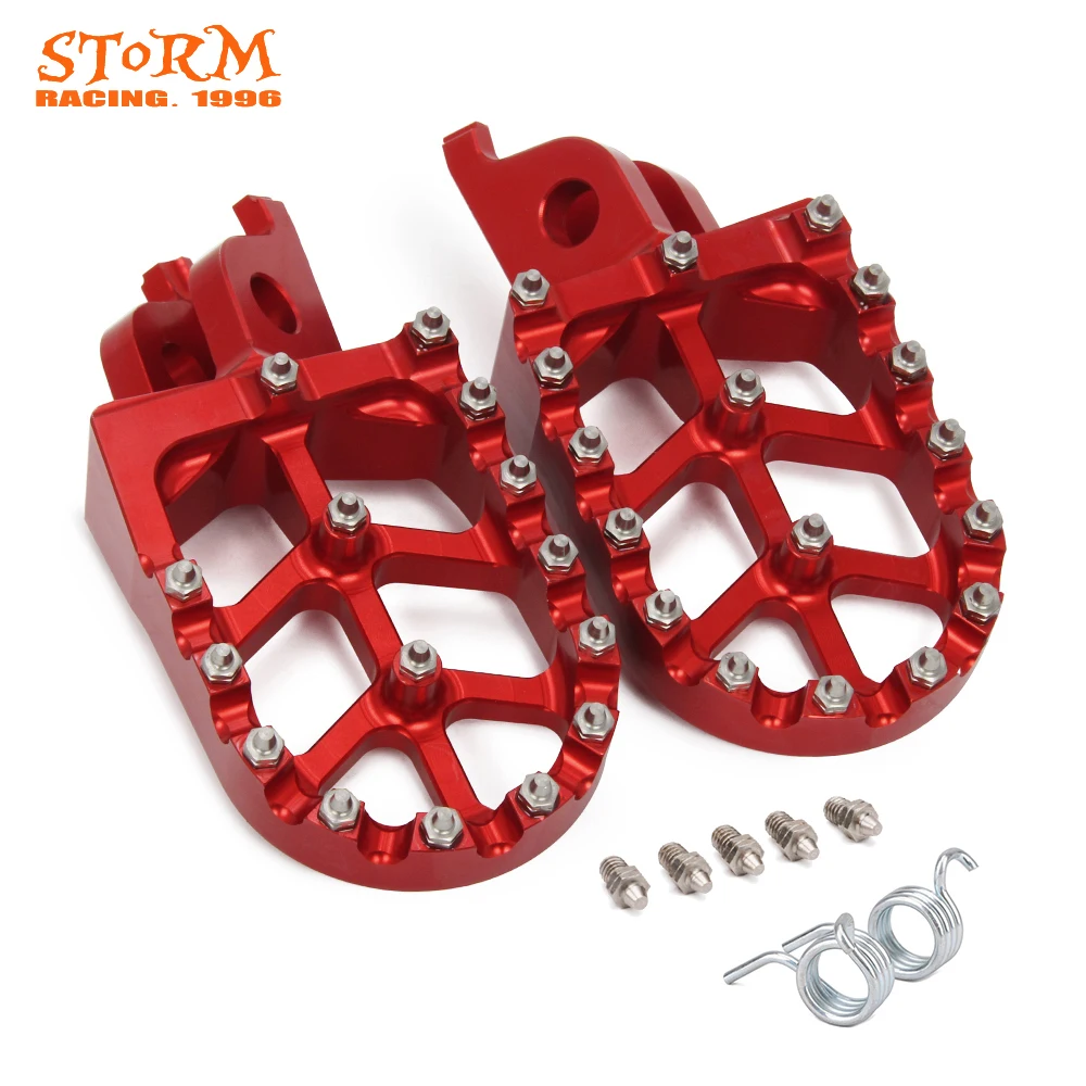 Широкие подножки для KAWASAKI KX250F KXF250 06 2018 KX250 450 2019 2020 KX450F KXF450 07 KLX450R 08 13|Подставки под