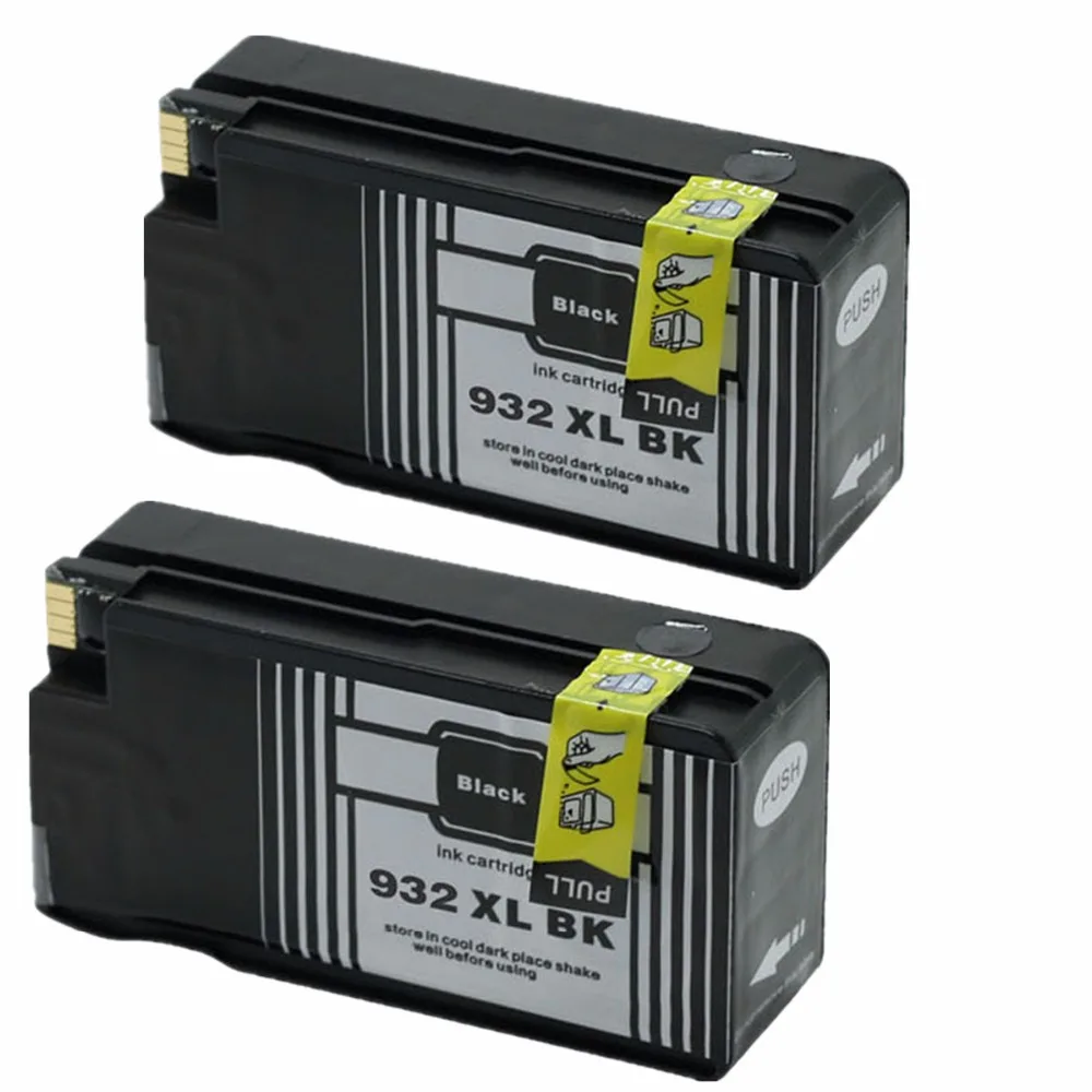 Замена Черный 932 XL 932XL чернильные картриджи для HP932 HP932XL Officejet 6100 6600 6700 7110 7610|ink