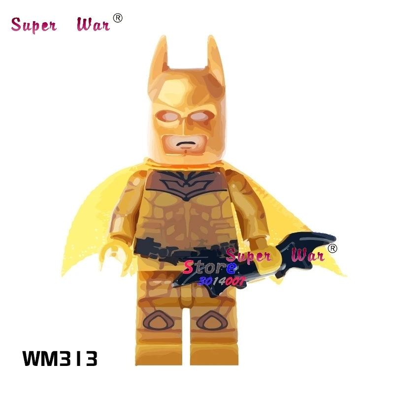 WM313 1 шт., модель, строительные блоки, супергерои, робокоп, друзья, хобби, игрушки для мальчиков, diy игрушки для детей, подарок - Цвет: WM313