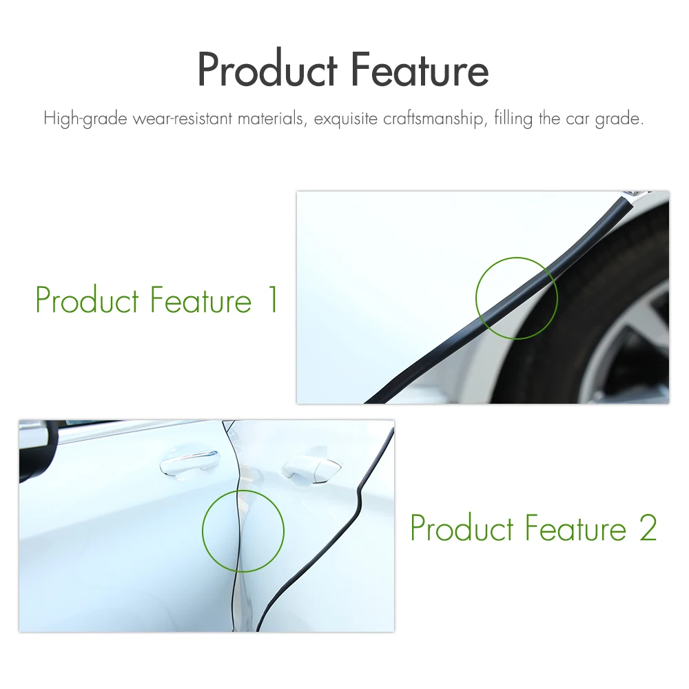 Универсальные защитные щитки для края автомобильной двери защитная полоса Toyota