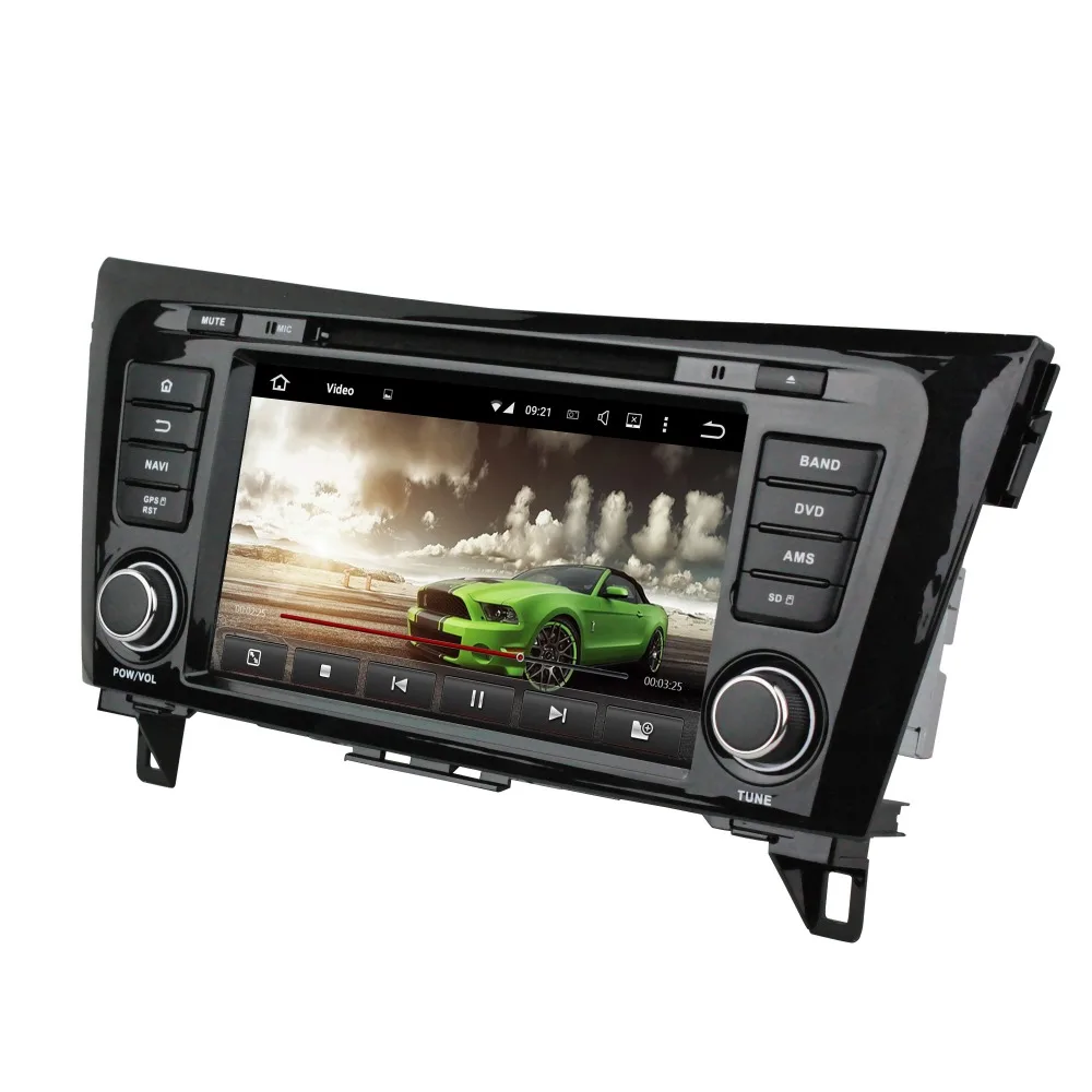 Восьмиядерный 8 &quotAndroid6.0 ram 2G 2DIN автомобильный Радио dvd плеер для Nissan QashQai X Trail 2014 с