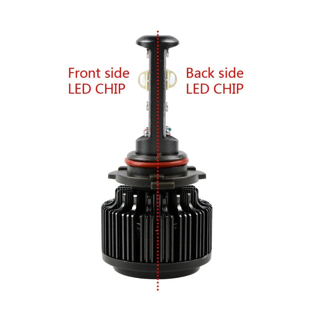 Пара супер яркий 6000K 30W IP68 3600LM CREE XHP50 чип светодиодный 9006 HB4 9012 лампа для фар с