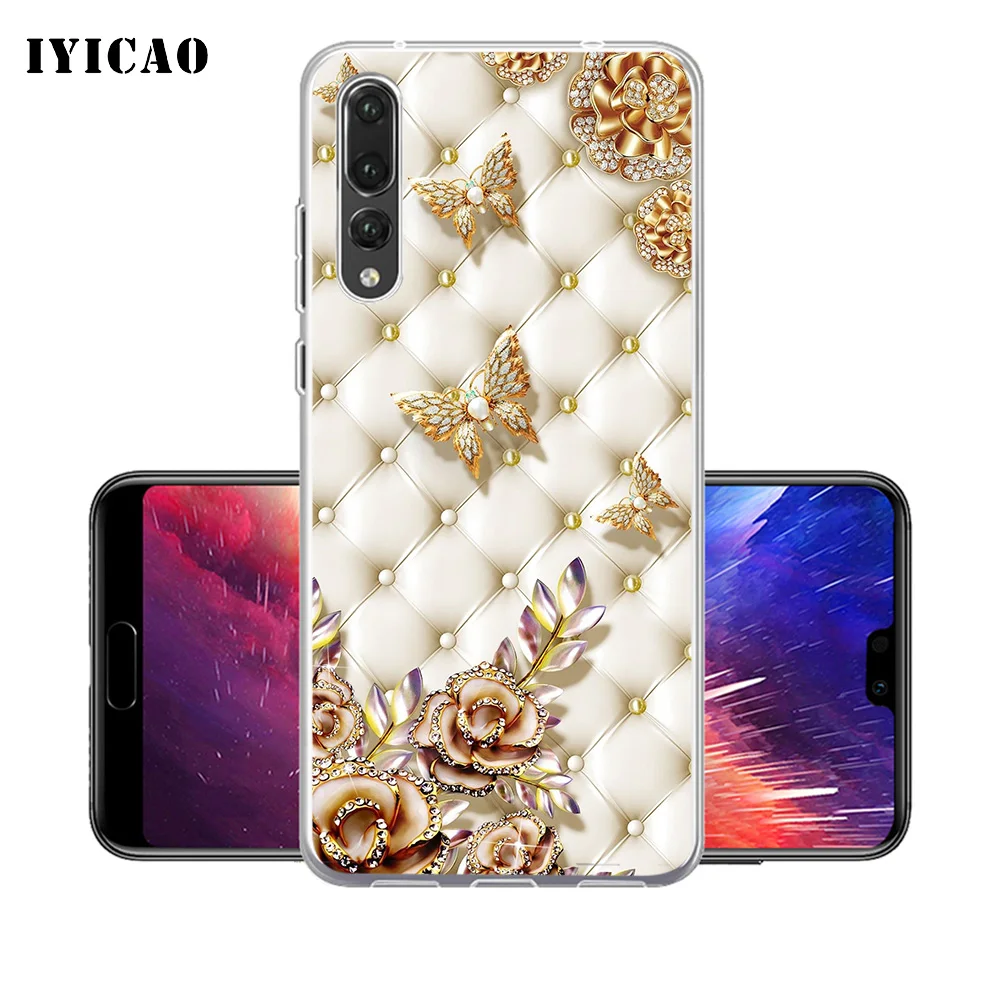 IYICAO художественный Мягкий силиконовый чехол для телефона Huawei P30 P20 Pro P10 P9 P8 Lite P Smart