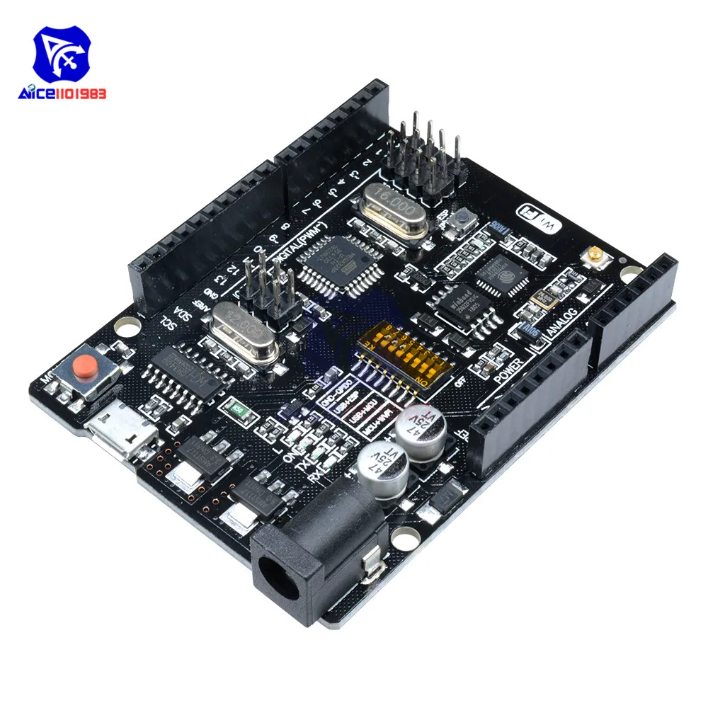 ESP8266 WiFi модуль 32 Мб USB TTL конвертер CH340G CH340 ATmega328P ATmega328 для Arduino Nodemcu UNO R3 один