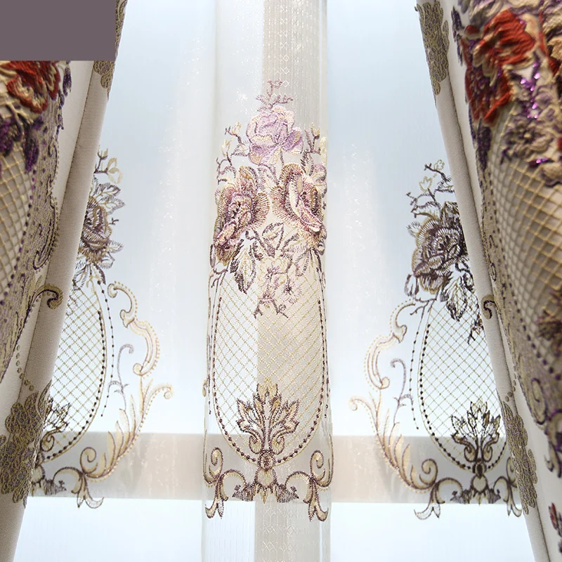 Занавески на заказ занавески в европейском стиле высококачественные роскошные