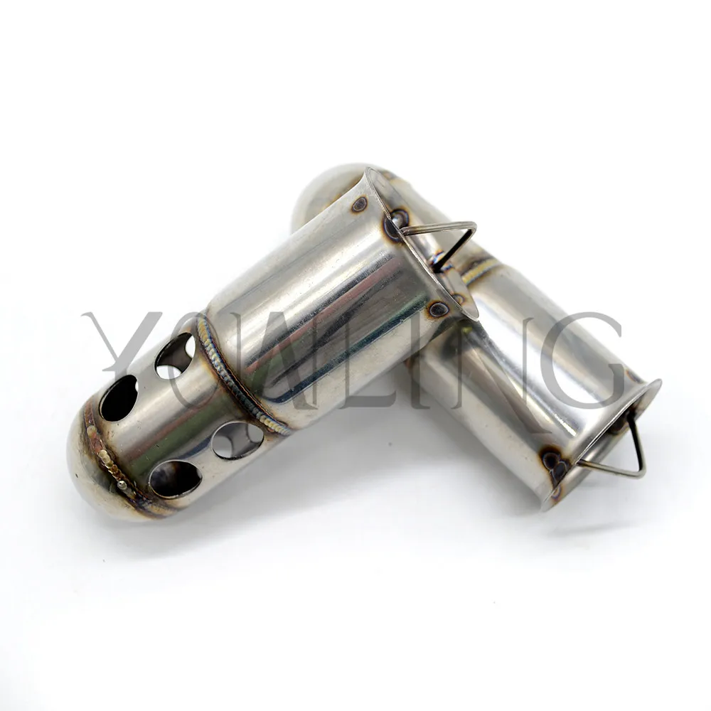 Универсальный глушитель для мотоцикла выхлопных газов 51 мм 50 | Автомобили и