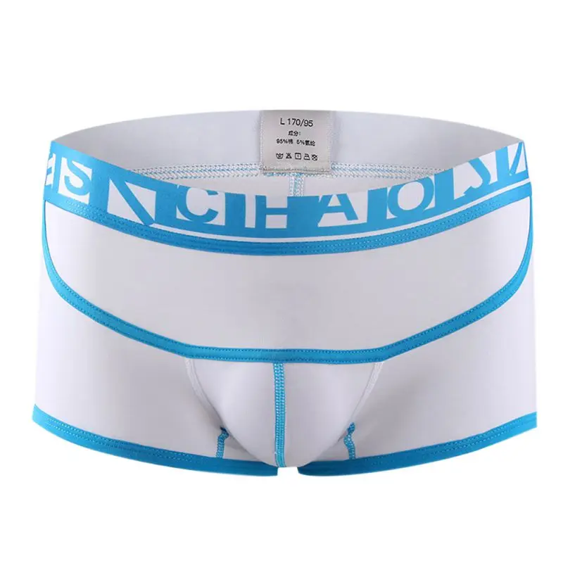 Бренд WJ мужское нижнее белье мужские сетчатые трусы Cueca Masculina U Pouch гей Ropa Pants