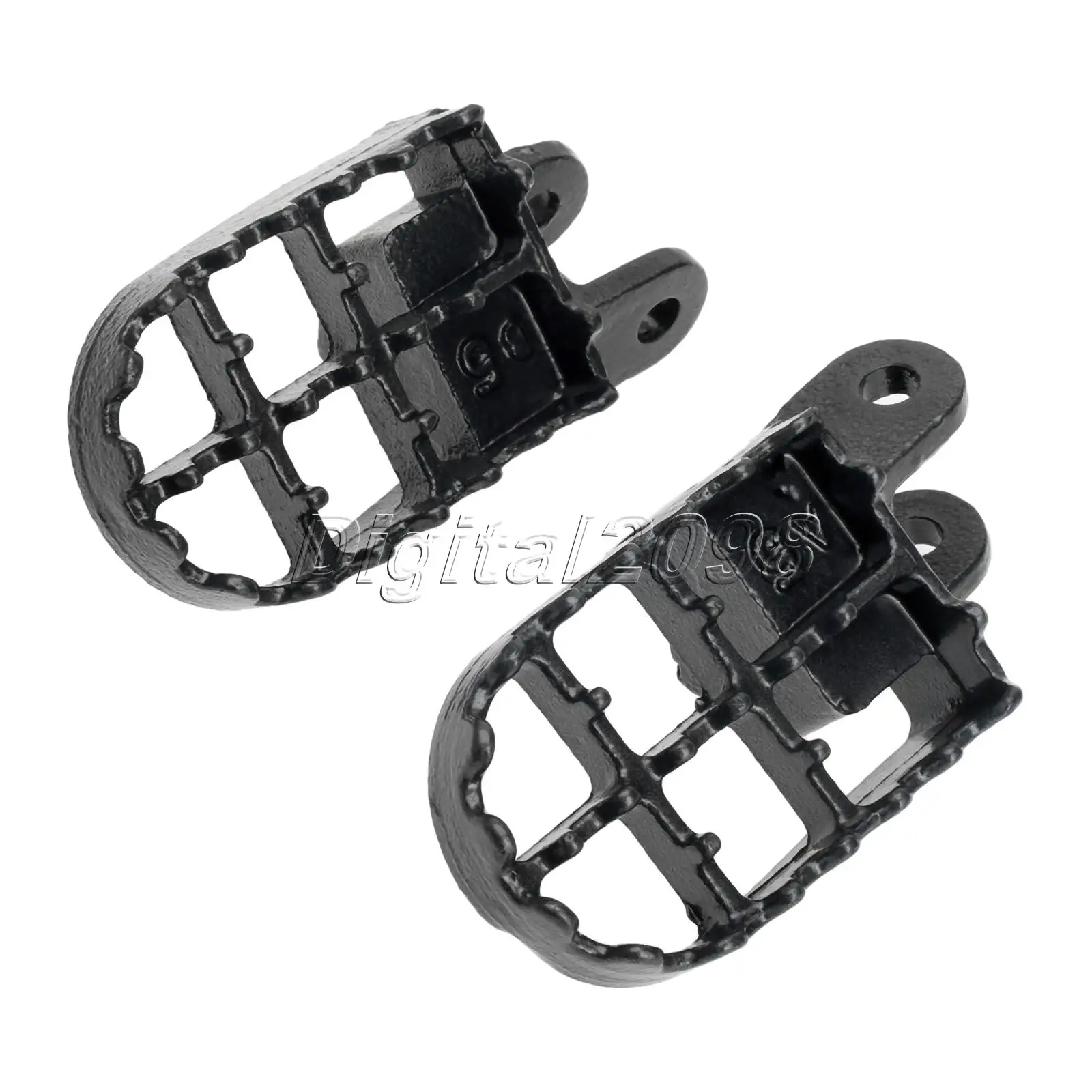 2X подножки мотоцикла для мотокросса Dirt Bike Footrests MX L & R Honda 456 CR80 XR250/400 XR350R XR600R XR650L