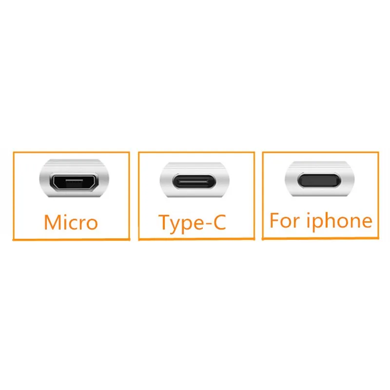 Тип C кабель микро USB зарядный для передачи данных с Зарядное устройство iPhone sony