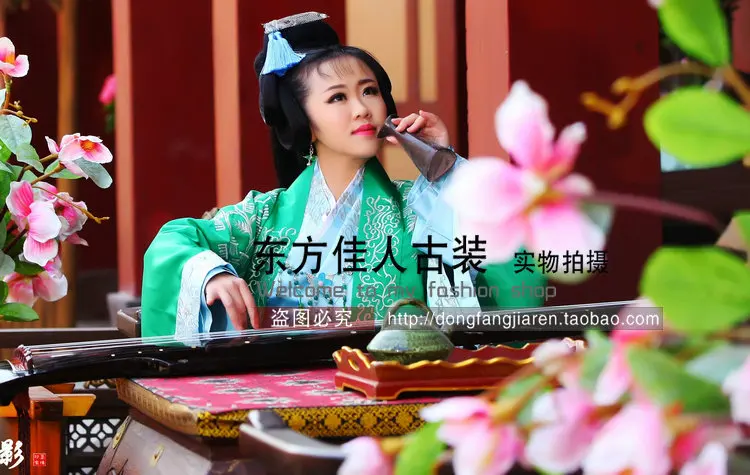 Светильник зеленый яркий костюм для активного образа жизни|costume hanfu|legend dramahanfu costume
