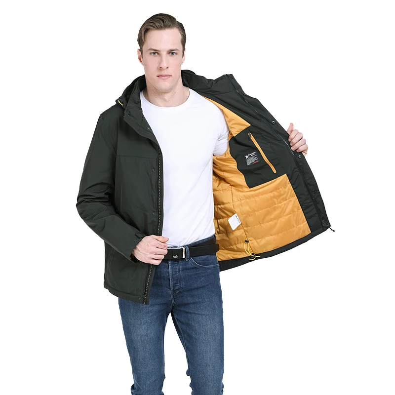 2020 новая весенняя стеганая куртка мужская синтепон хлопок теплая в повседневном