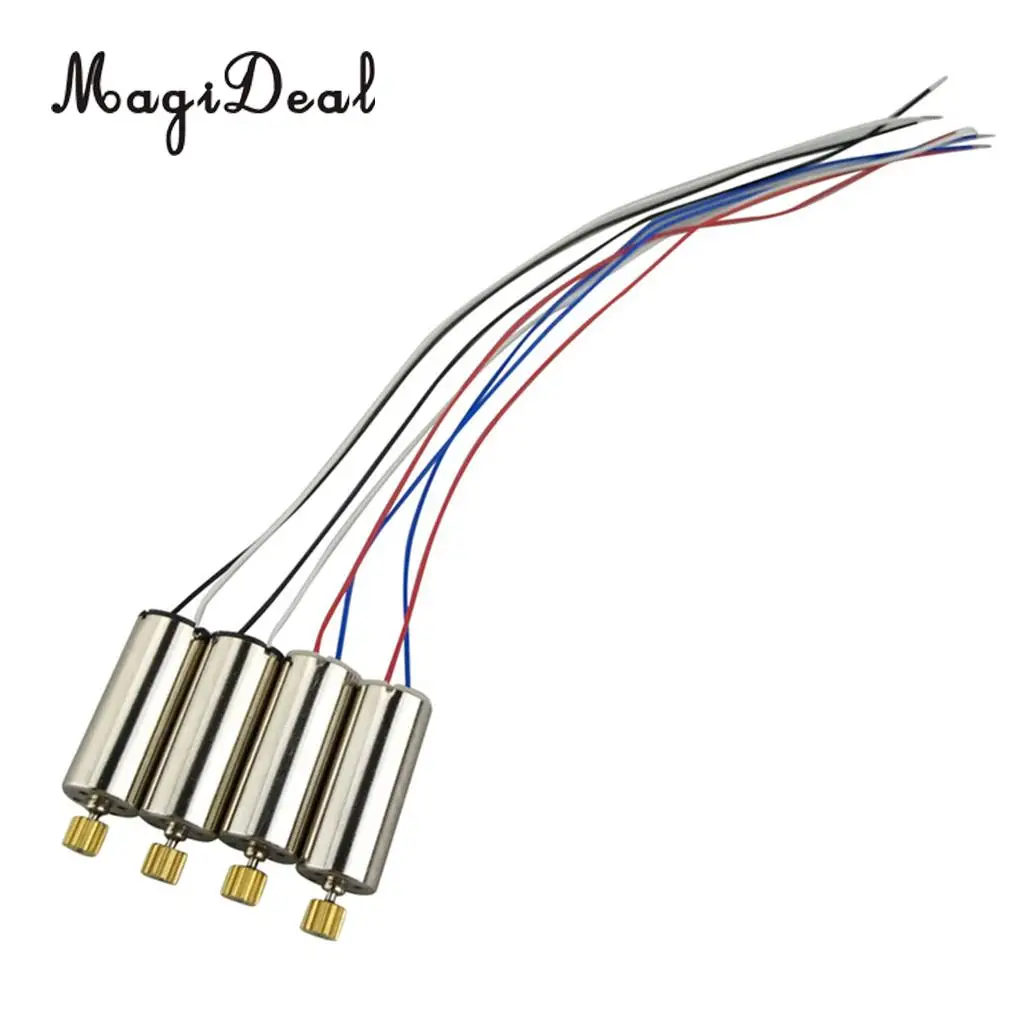 MagiDeal высокое качество 2 шт металлический CW CCW медный зубчатый двигатель для Hubsan