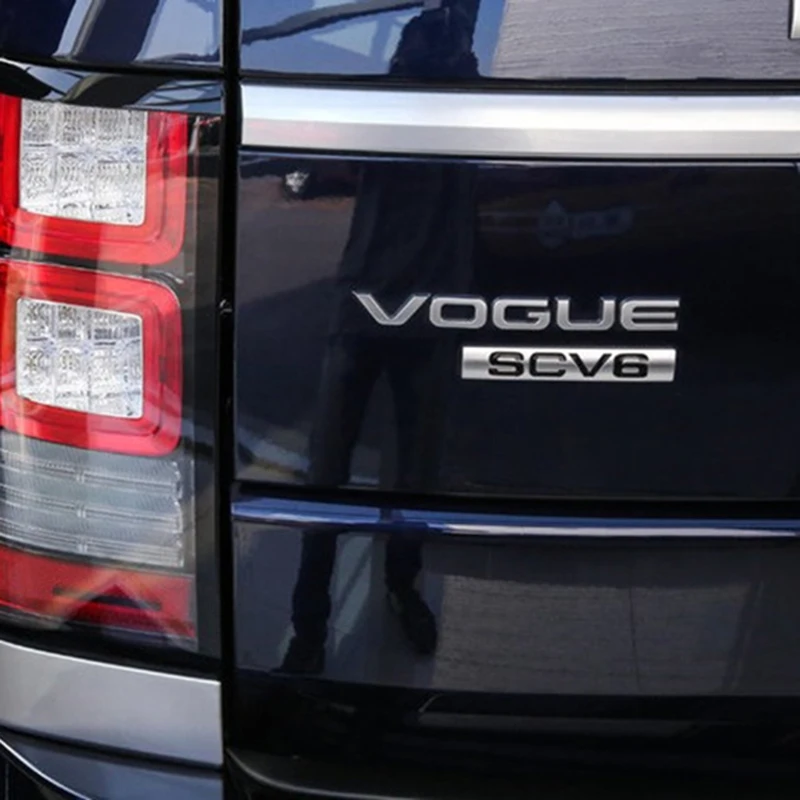 L SCV6 SDV8 Эмблема письмо логотип для Range Rover VOGUE VOGUESE драйвера расширенное издание