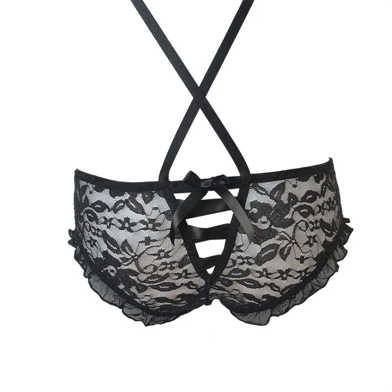 Бесплатная доставка пикантное нижнее белье Цельный боди 3/4 пуш ап чашка черное