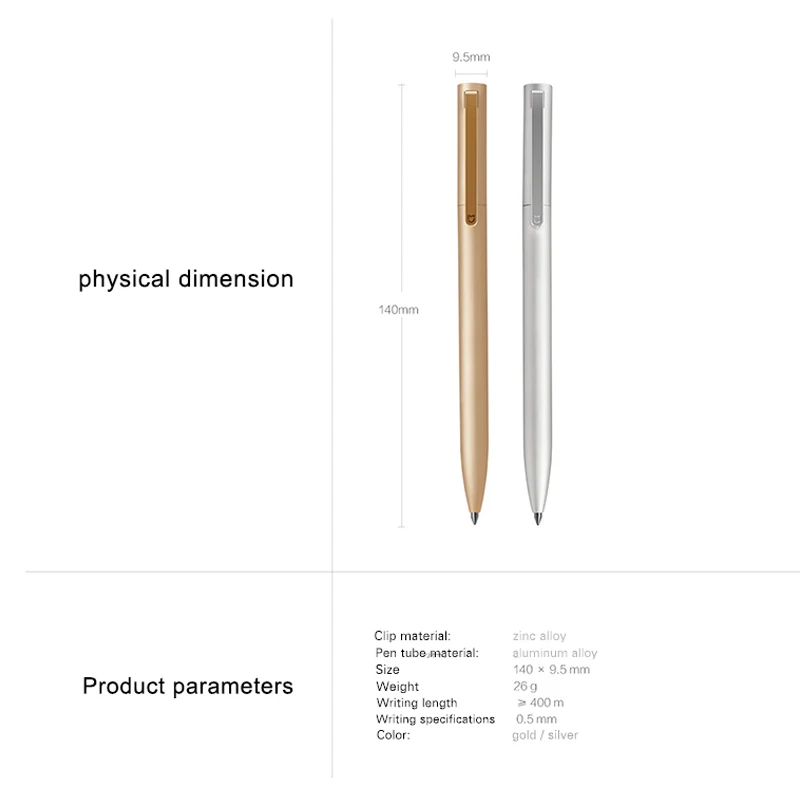 

100% , Xiaomi Mijia, 9,5 , PREMEC Smooth Switzerland Black Refill
