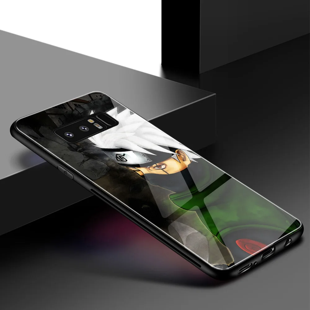 Для samsung Note 8 чехол Наруто Какаши жесткий чехол для samsung Galaxy Note 8 9 10 plus S8 S9 Plus S10 plus S10 Lite