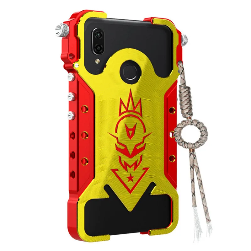 Хит Zimon для huawei Nova 3 чехол Роскошный 3D Жесткий Алюминиевый металлический бампер защитный противоударный задний Чехол для телефона чехол для Honor play