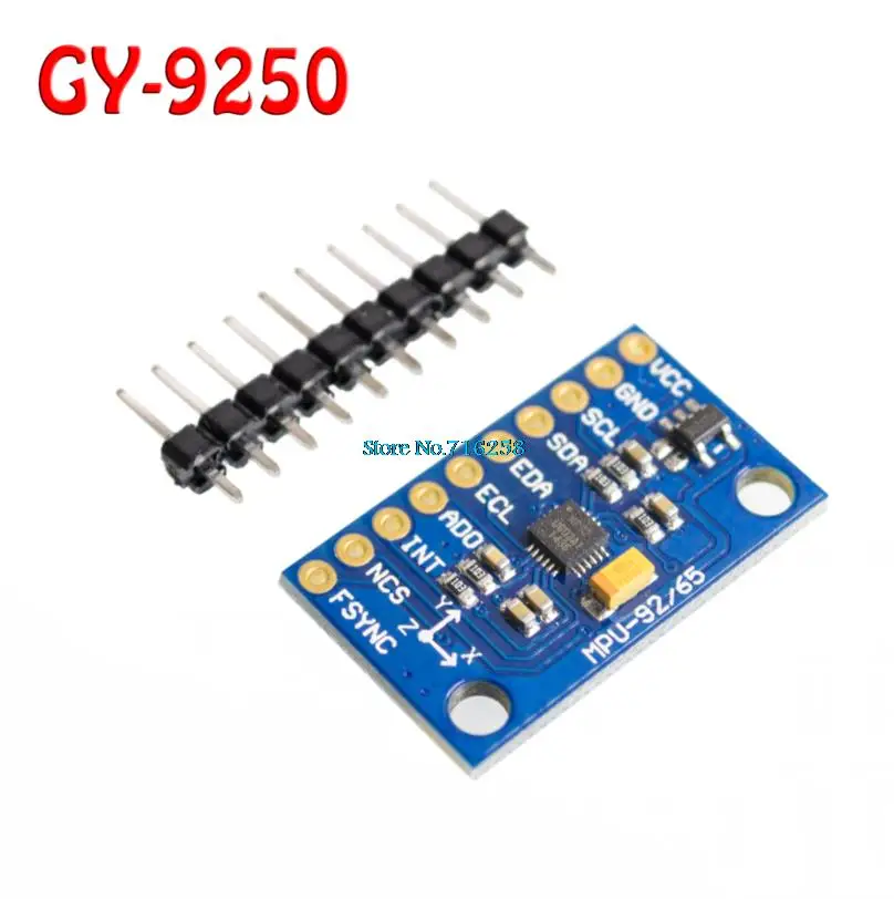 1 комплект SPI интерфейс межсоединений интегральных схем/I2C GY-9250 MPU 9250 MPU-9250 9 ось
